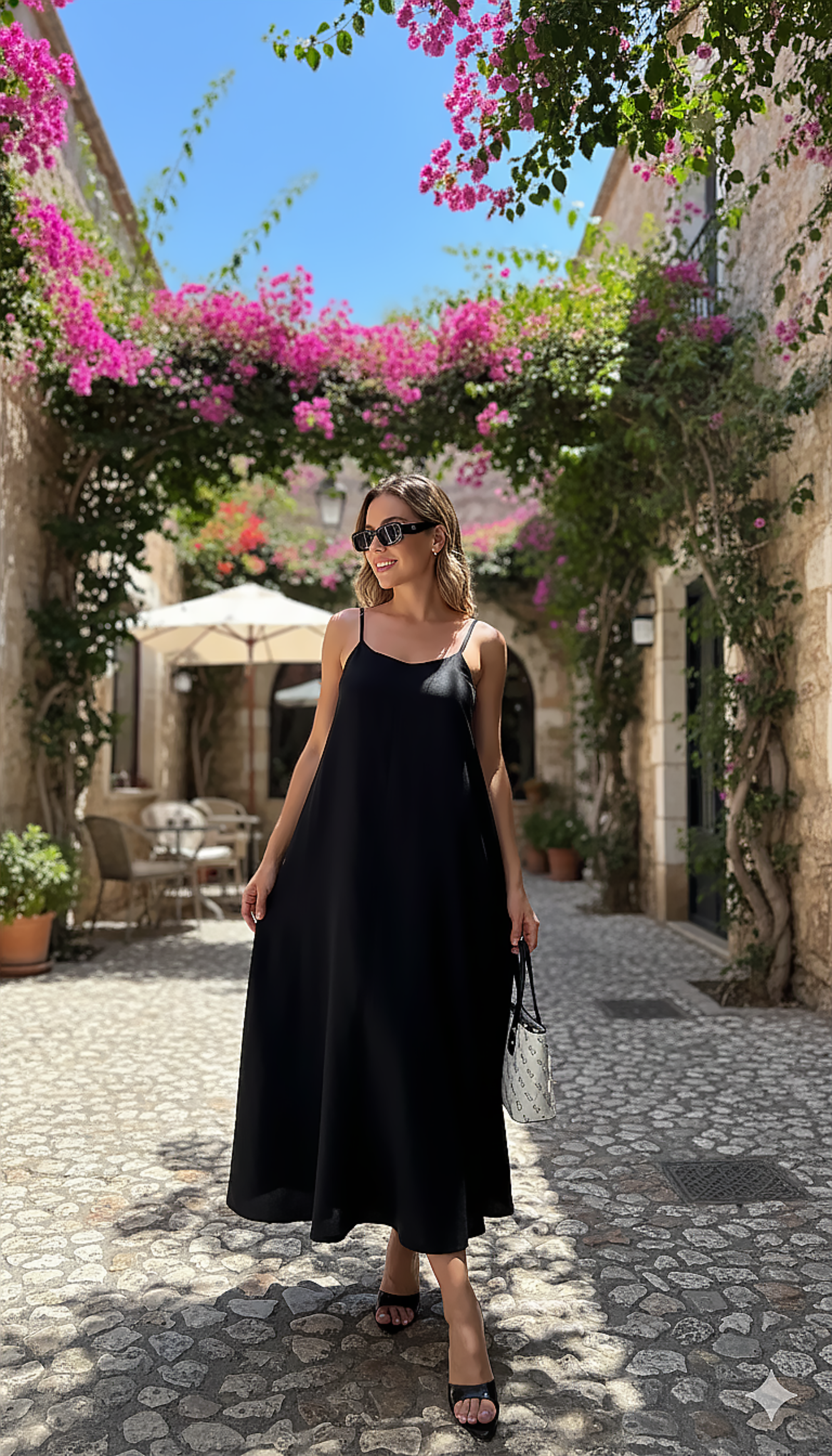 istanbul styles Women’s Summer Sleeveless Maxi Dress