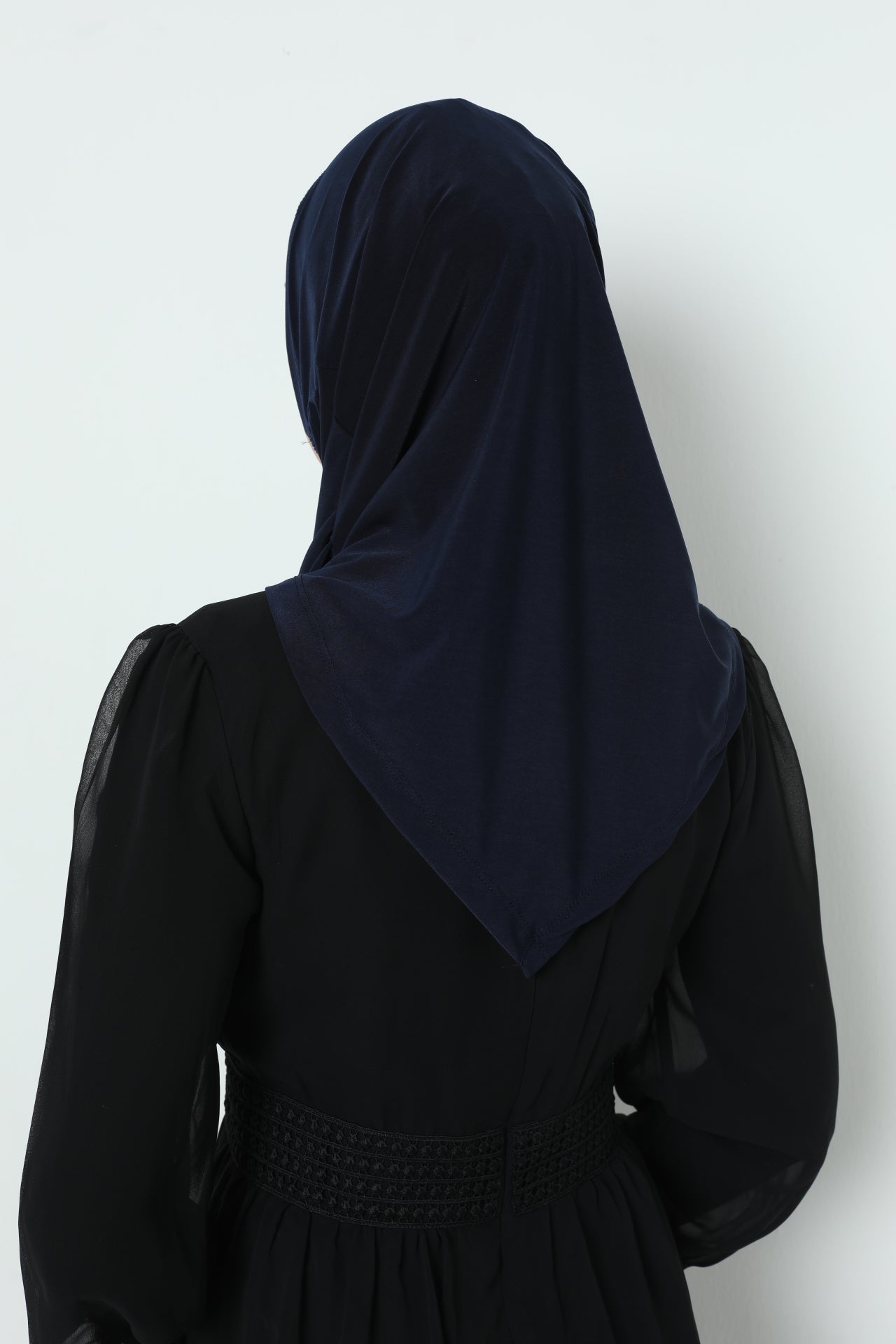 Elegant Stretchable Hijab for Women, Instant and Durable, Tailored for Muslim Women Consists of 2pieces