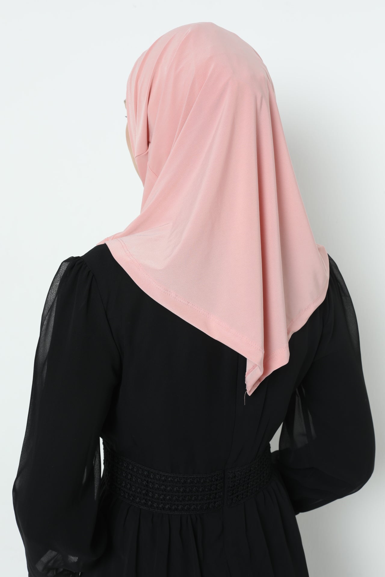 Elegant Stretchable Hijab for Women, Instant and Durable, Tailored for Muslim Women Consists of 2pieces