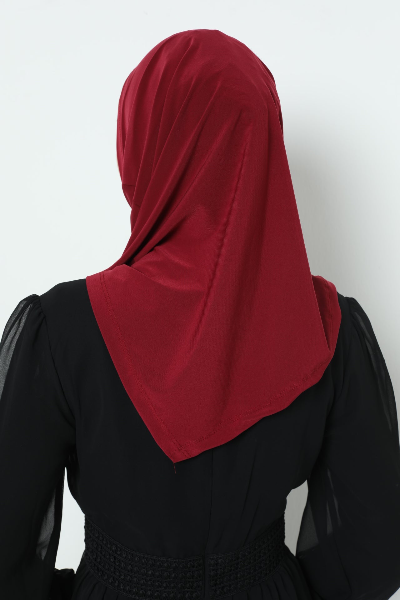 Elegant Stretchable Hijab for Women, Instant and Durable, Tailored for Muslim Women Consists of 2pieces