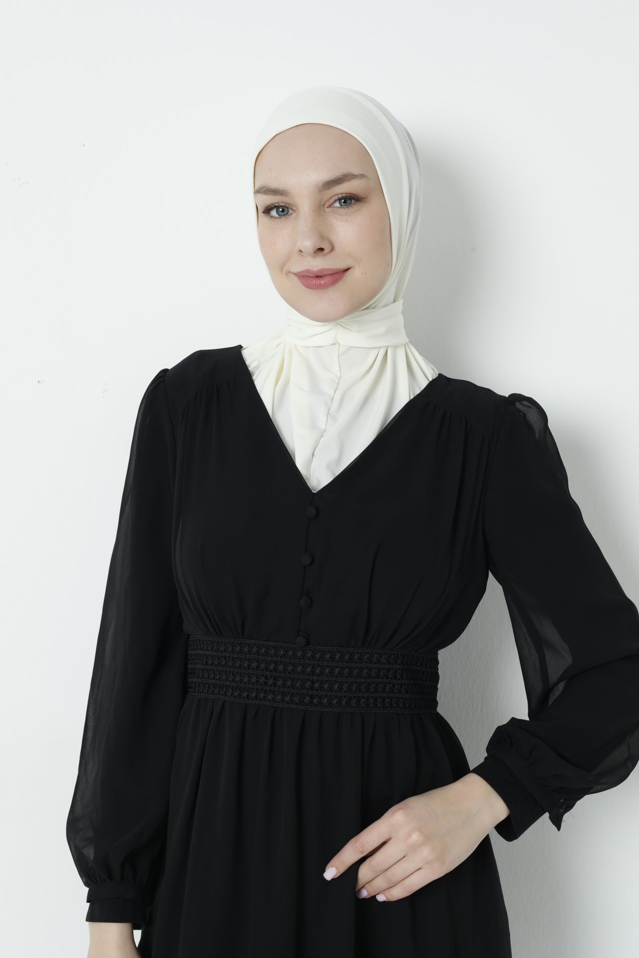 Premium Muslim Hijab for Women - Elegant Scarf - Stretchable Durable Instant Wear, Smart Hijab Close Easily