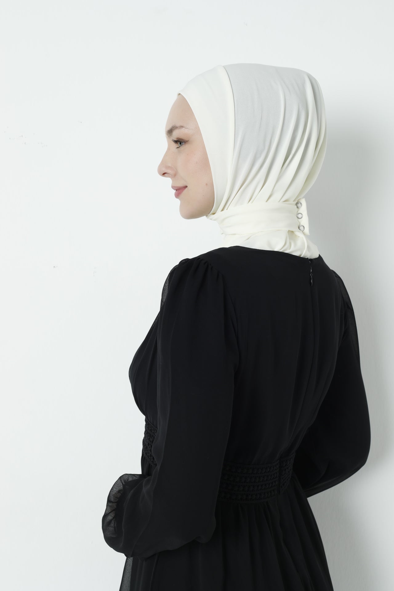 Premium Muslim Hijab for Women - Elegant Scarf - Stretchable Durable Instant Wear, Smart Hijab Close Easily
