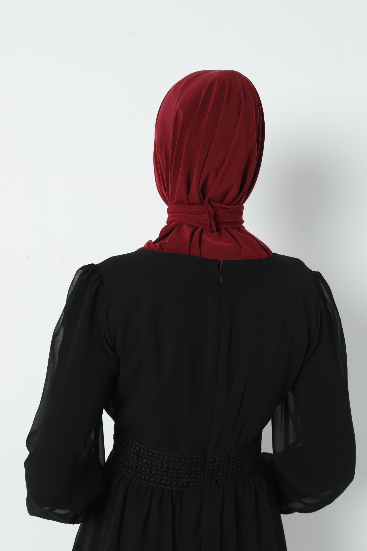 Premium Muslim Hijab for Women - Elegant Scarf - Stretchable Durable Instant Wear, Smart Hijab Close Easily