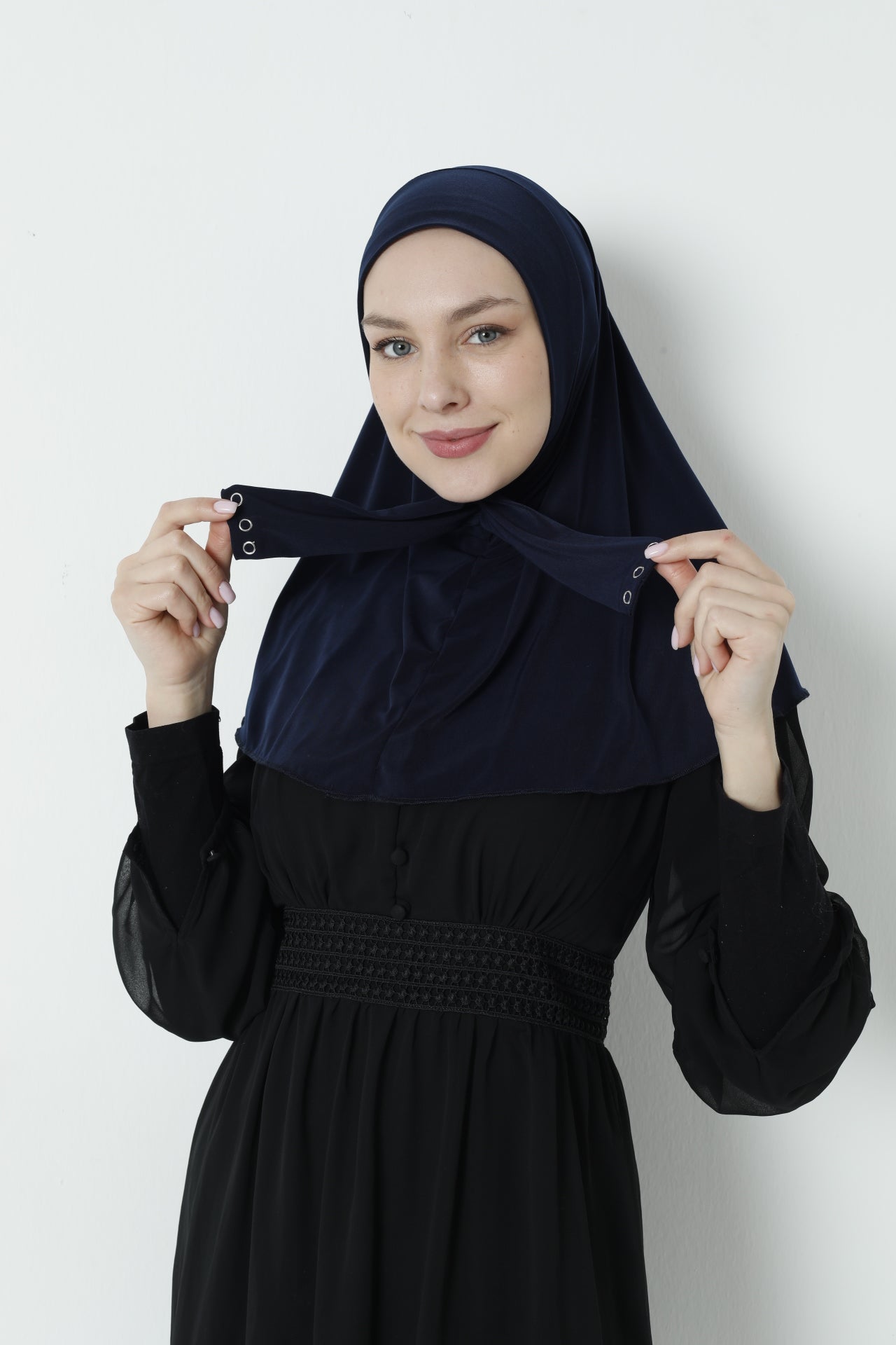 Premium Muslim Hijab for Women - Elegant Scarf - Stretchable Durable Instant Wear, Smart Hijab Close Easily