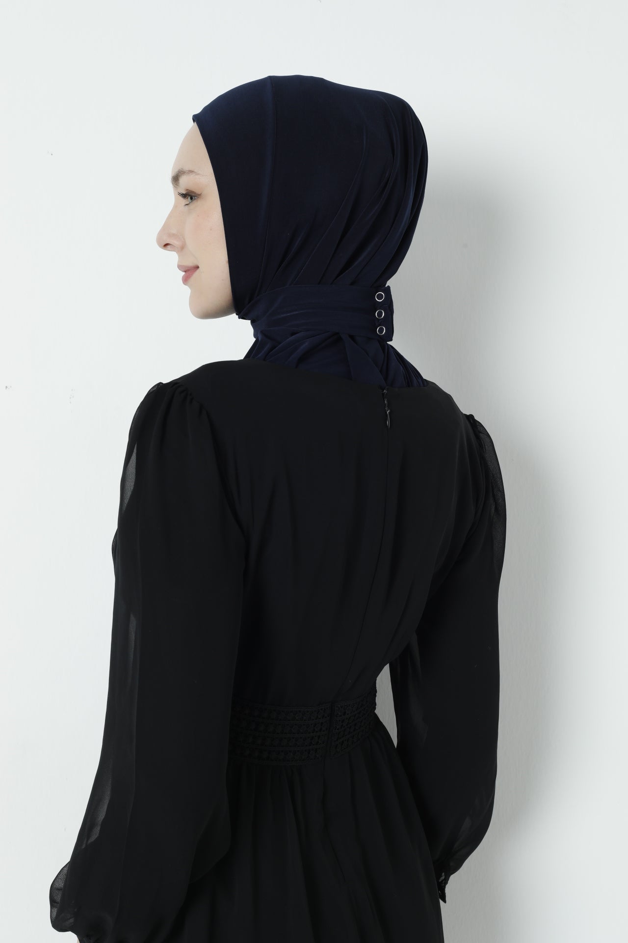 Premium Muslim Hijab for Women - Elegant Scarf - Stretchable Durable Instant Wear, Smart Hijab Close Easily