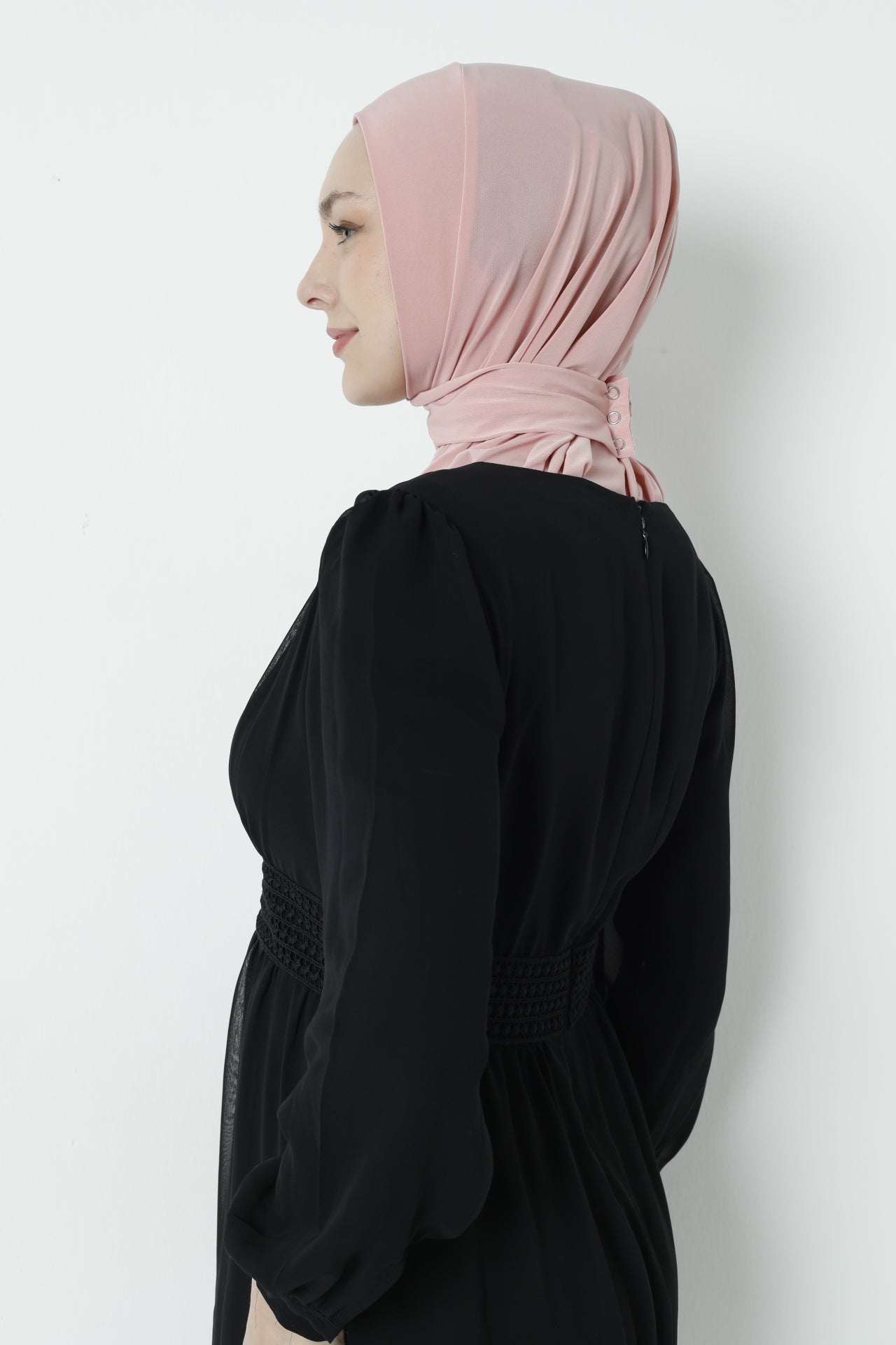 Premium Muslim Hijab for Women - Elegant Scarf - Stretchable Durable Instant Wear, Smart Hijab Close Easily