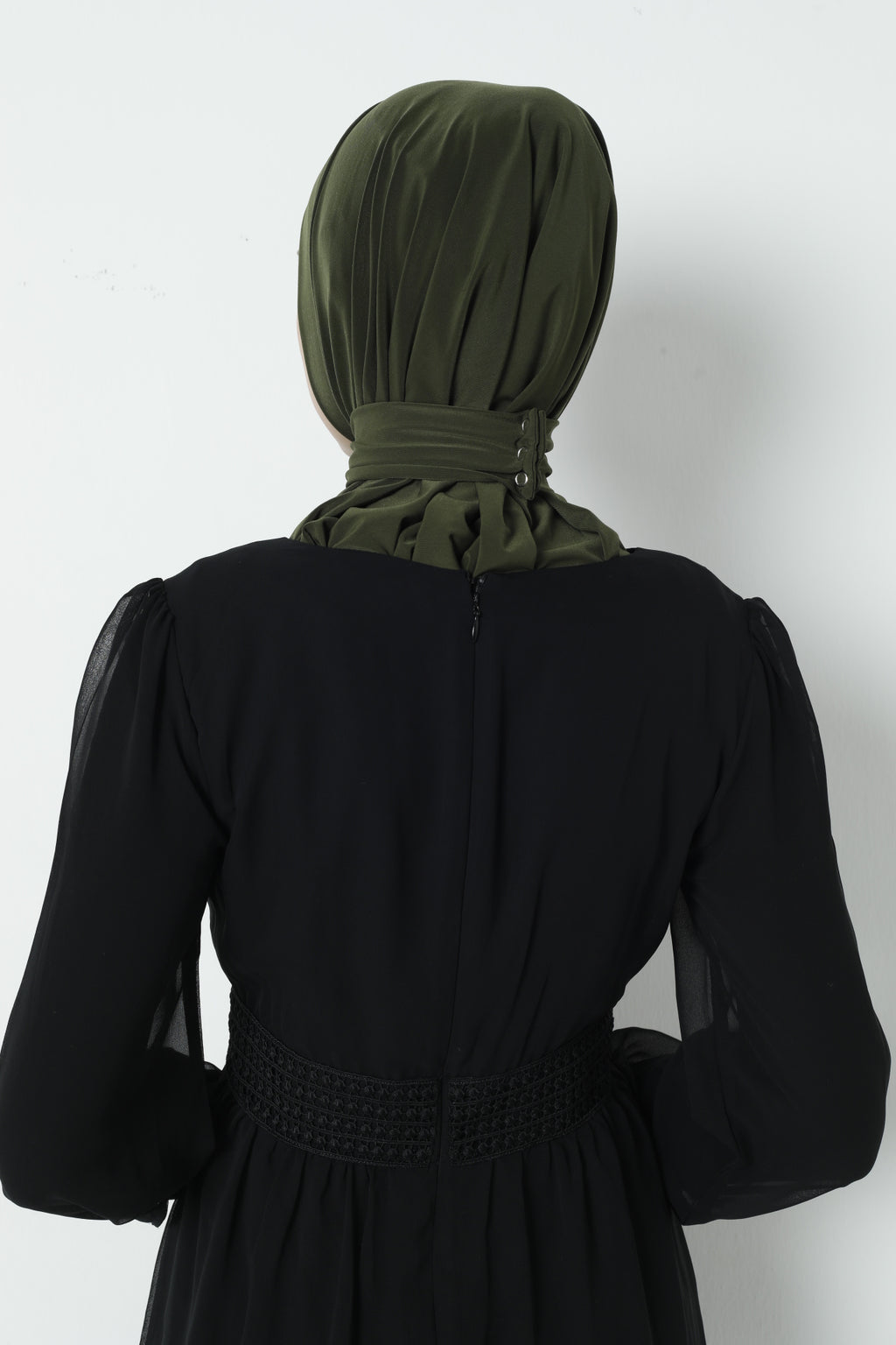 Premium Muslim Hijab for Women - Elegant Scarf - Stretchable Durable Instant Wear, Smart Hijab Close Easily