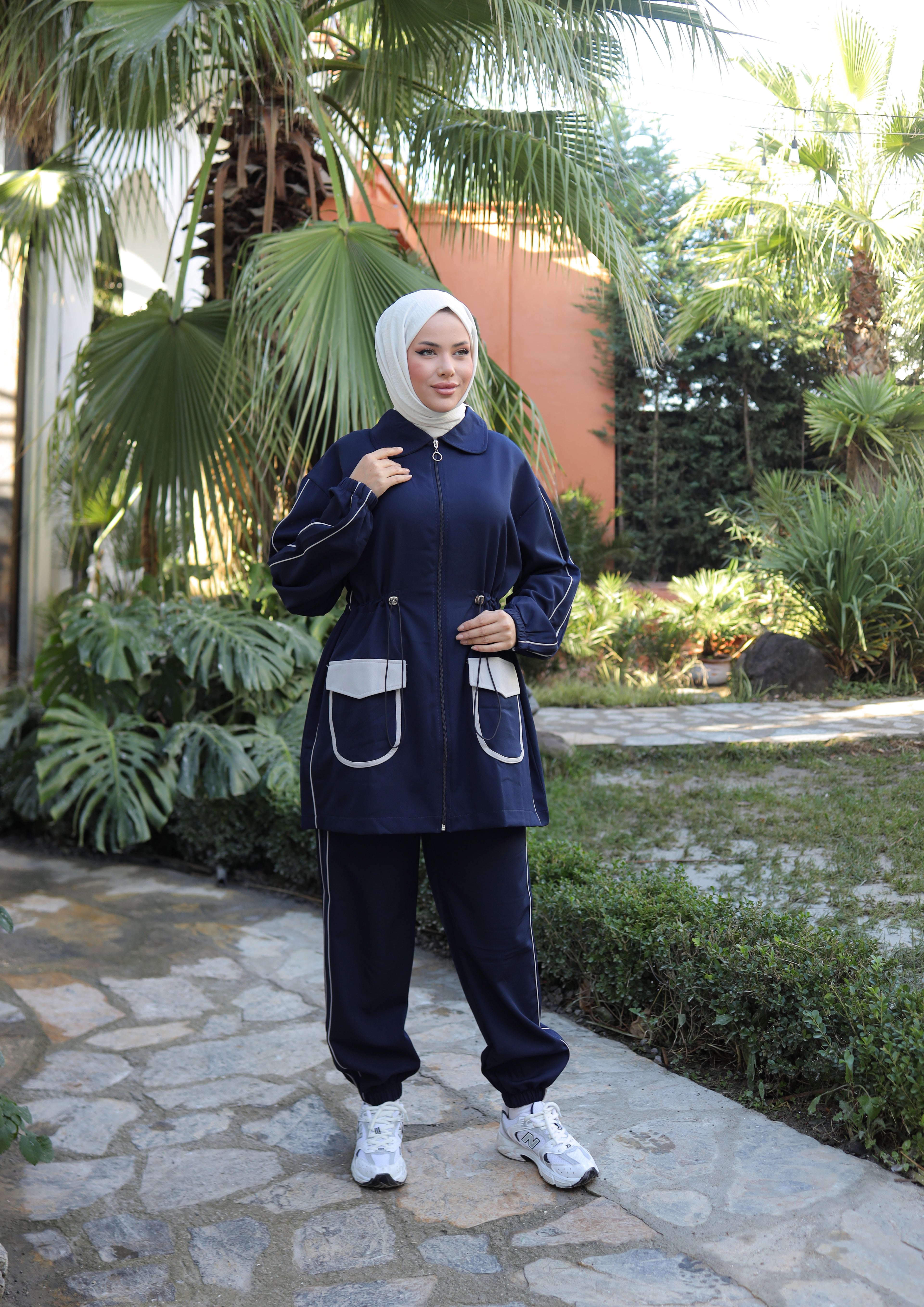 istanbul styles Sportswear Set for Muslim Women 2 Piece Tracksuit