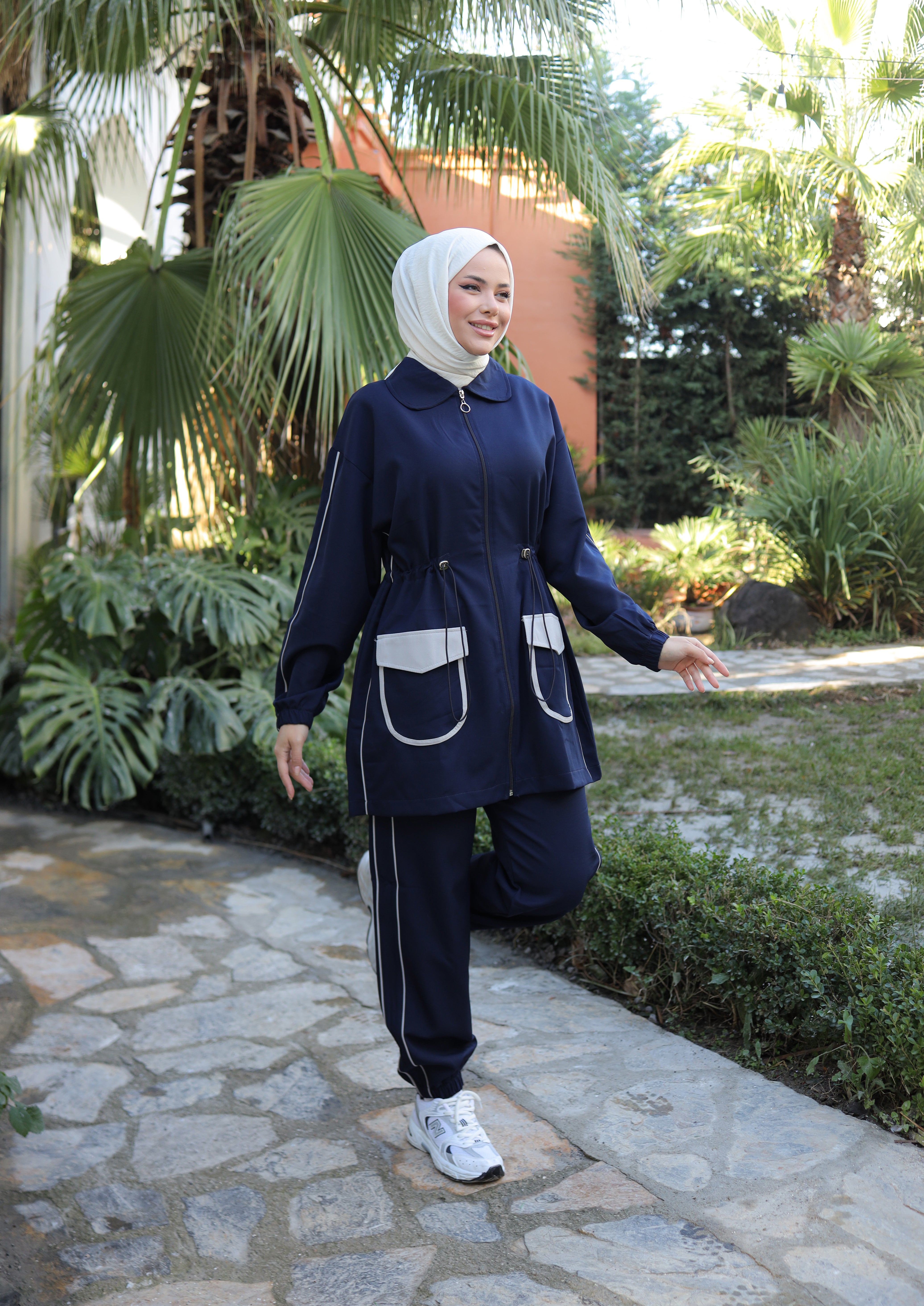 istanbul styles Sportswear Set for Muslim Women 2 Piece Tracksuit