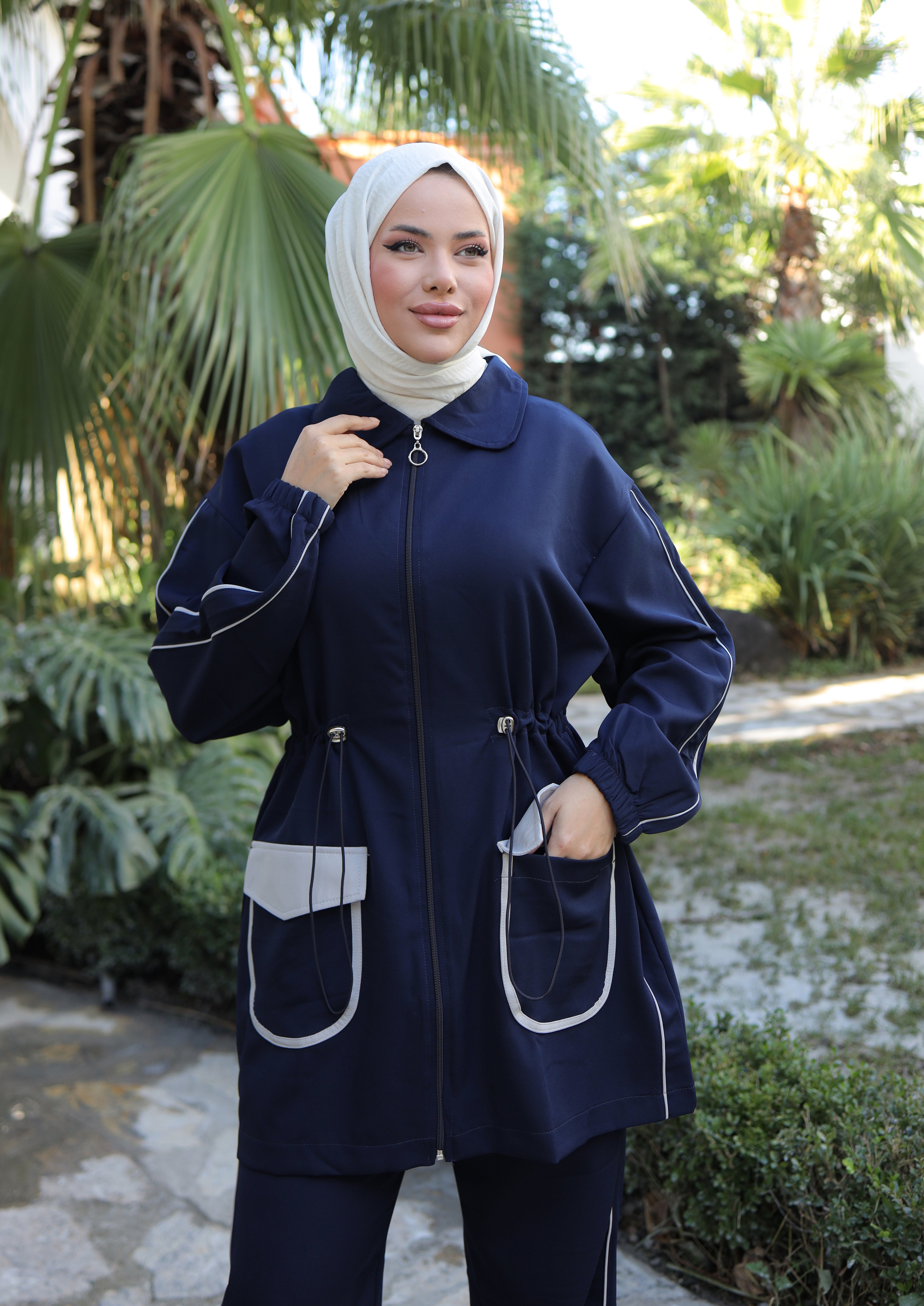 istanbul styles Sportswear Set for Muslim Women 2 Piece Tracksuit