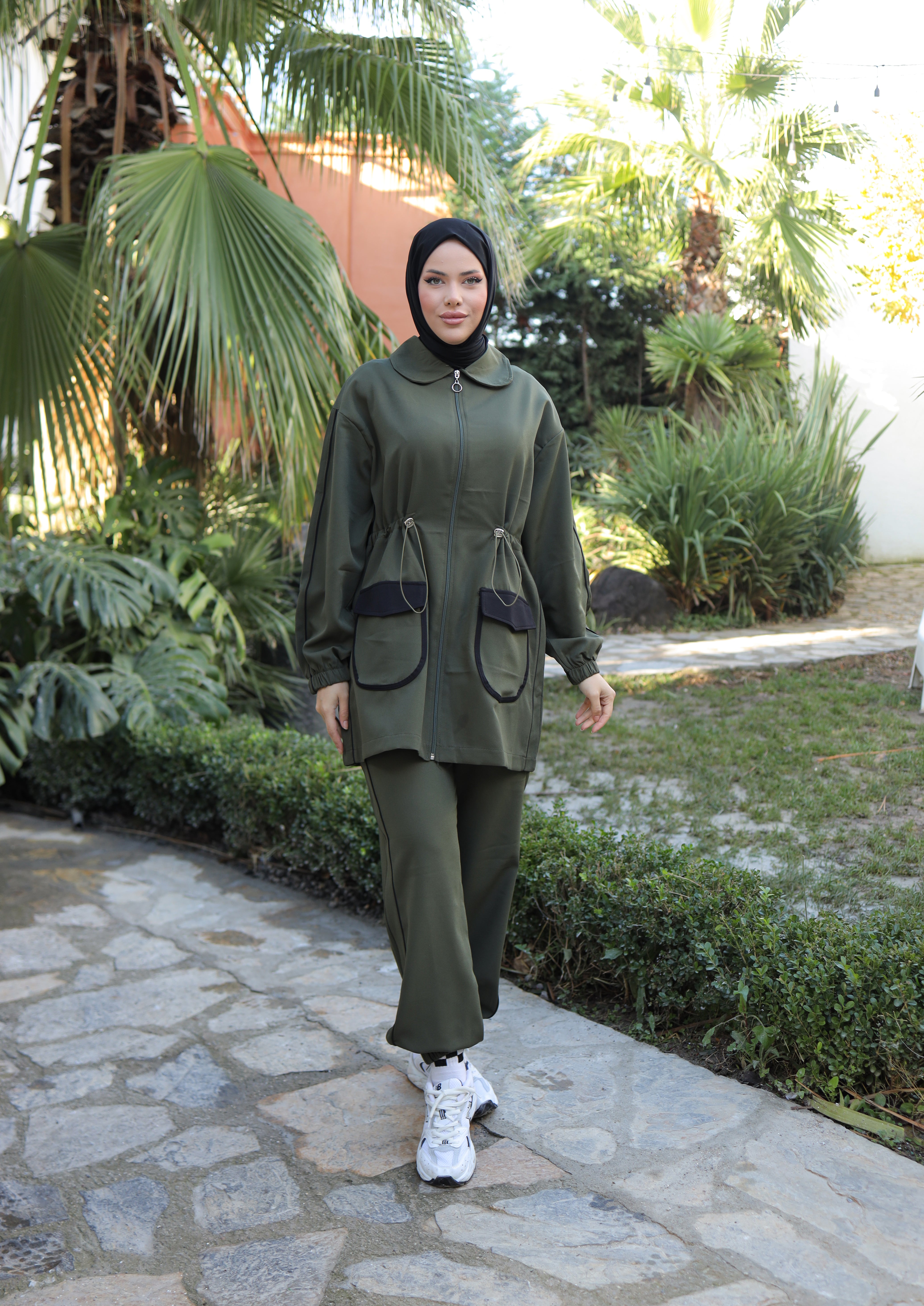 istanbul styles Sportswear Set for Muslim Women 2 Piece Tracksuit