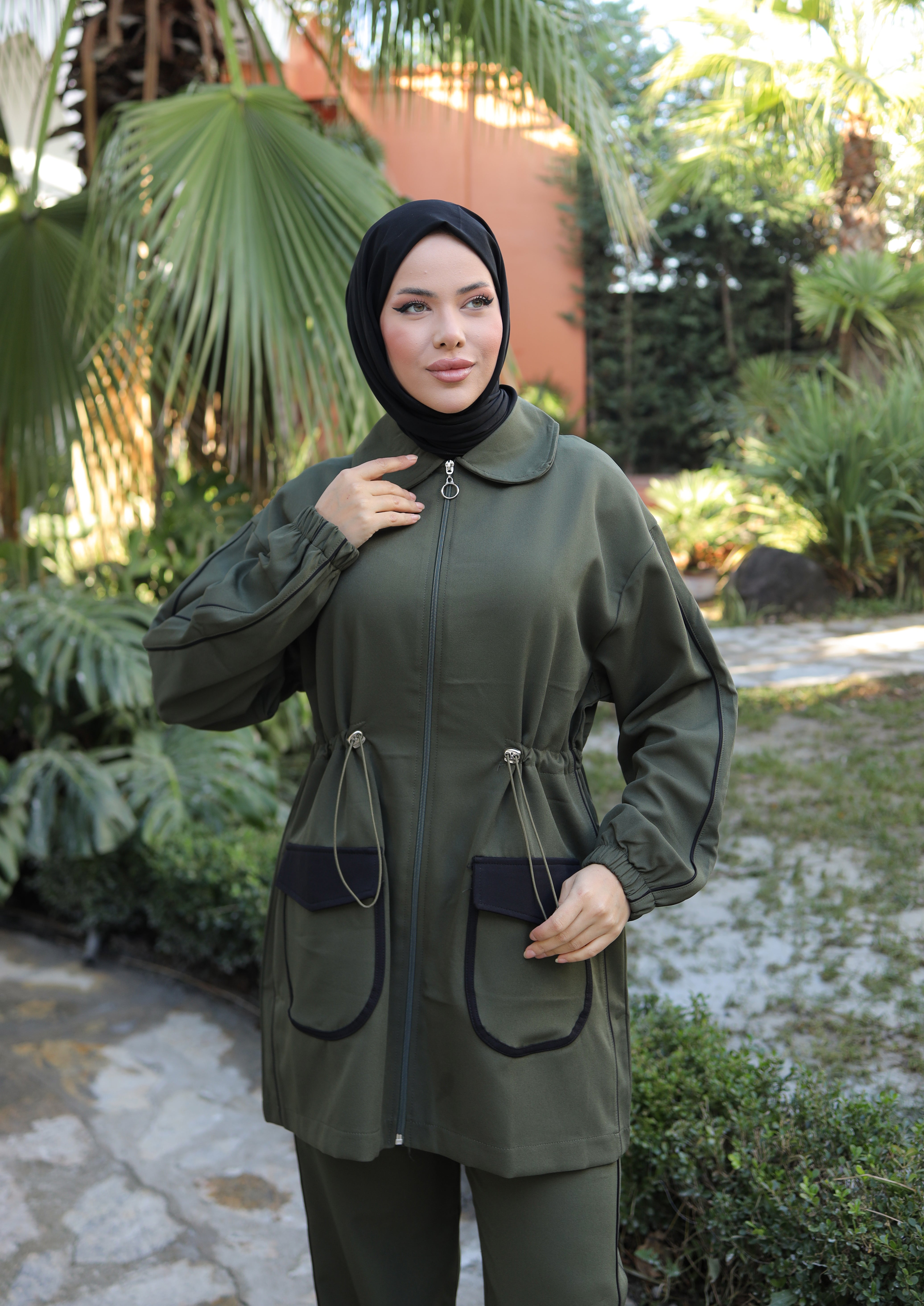 istanbul styles Sportswear Set for Muslim Women 2 Piece Tracksuit