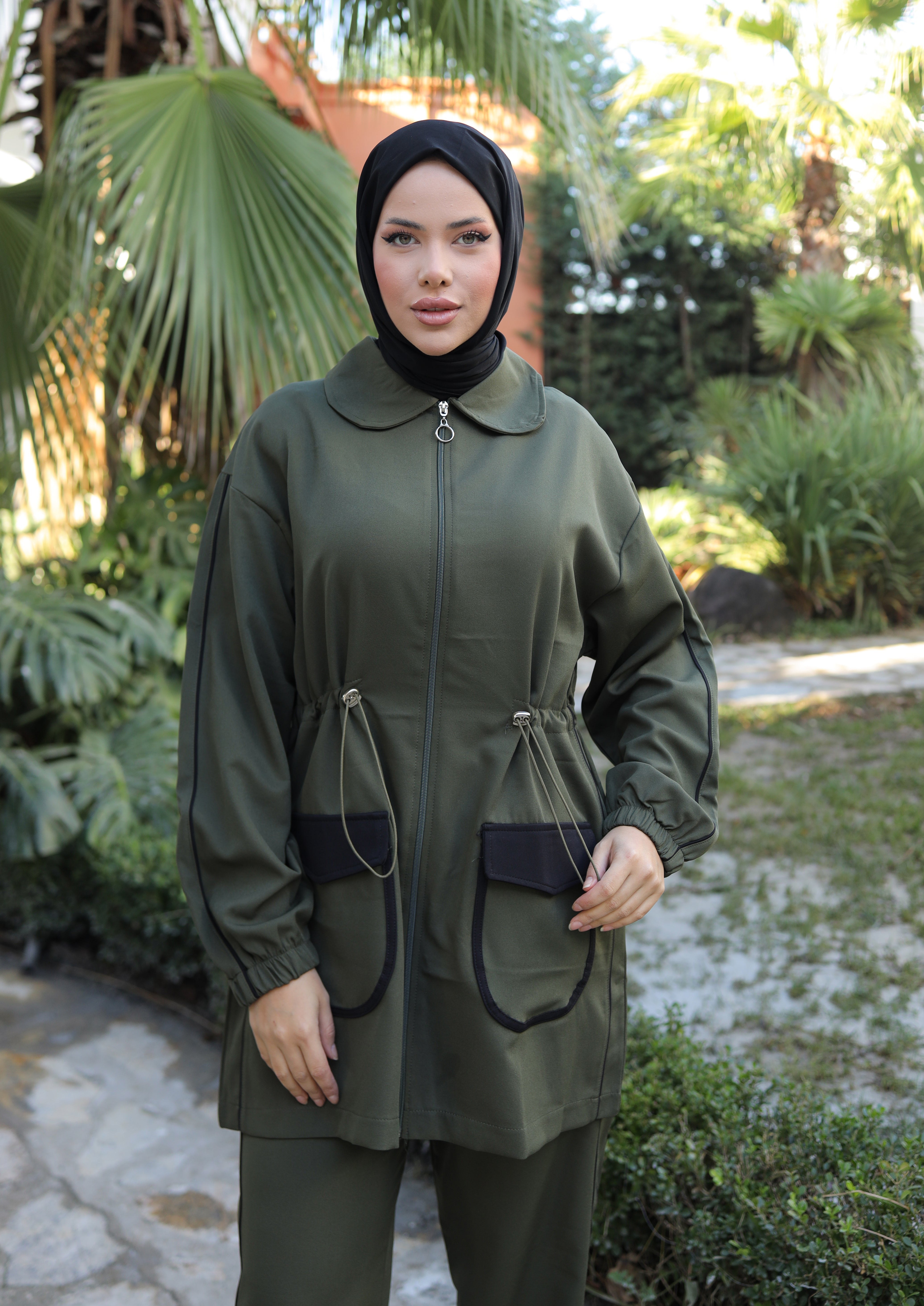 istanbul styles Sportswear Set for Muslim Women 2 Piece Tracksuit