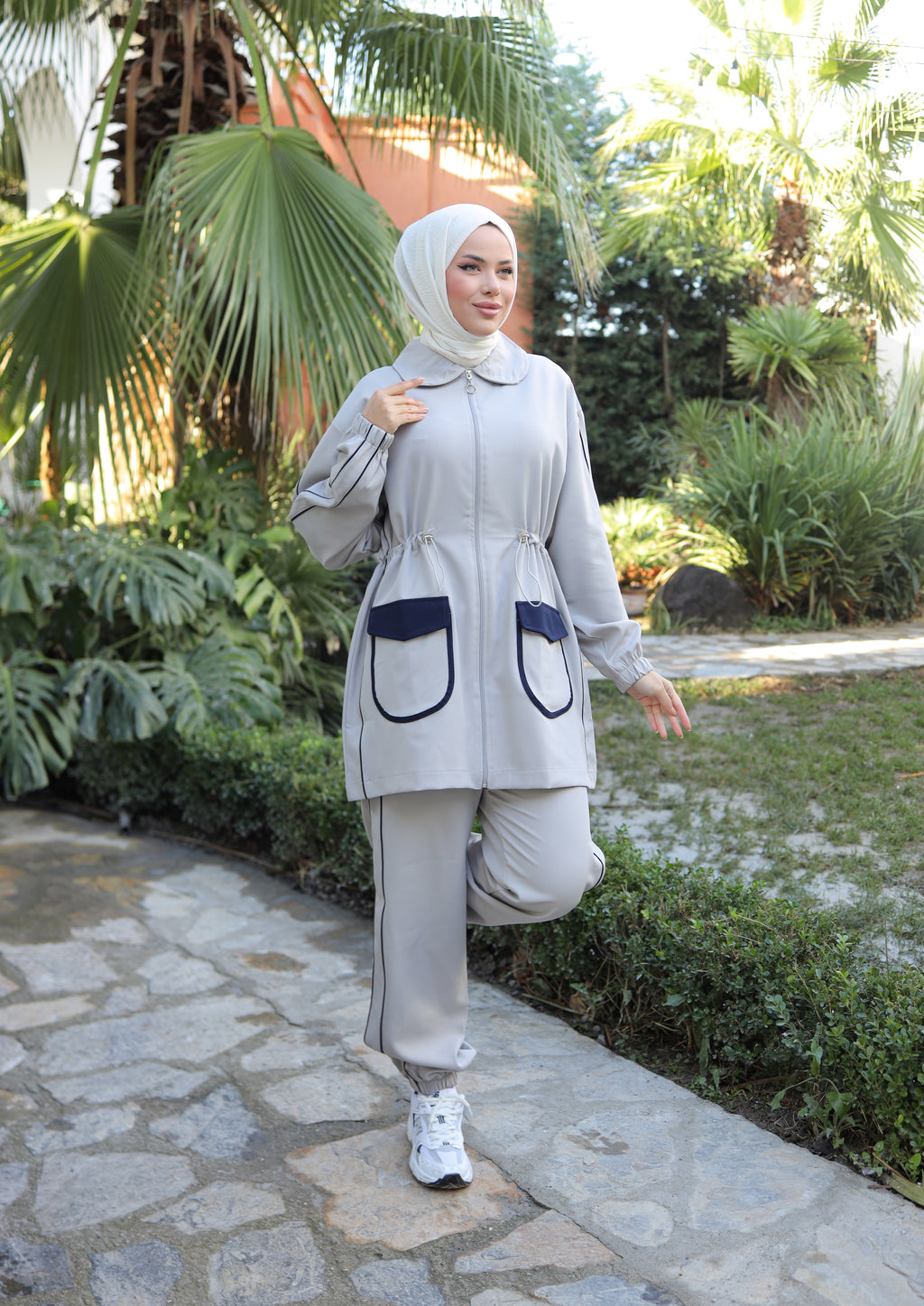 istanbul styles Sportswear Set for Muslim Women 2 Piece Tracksuit
