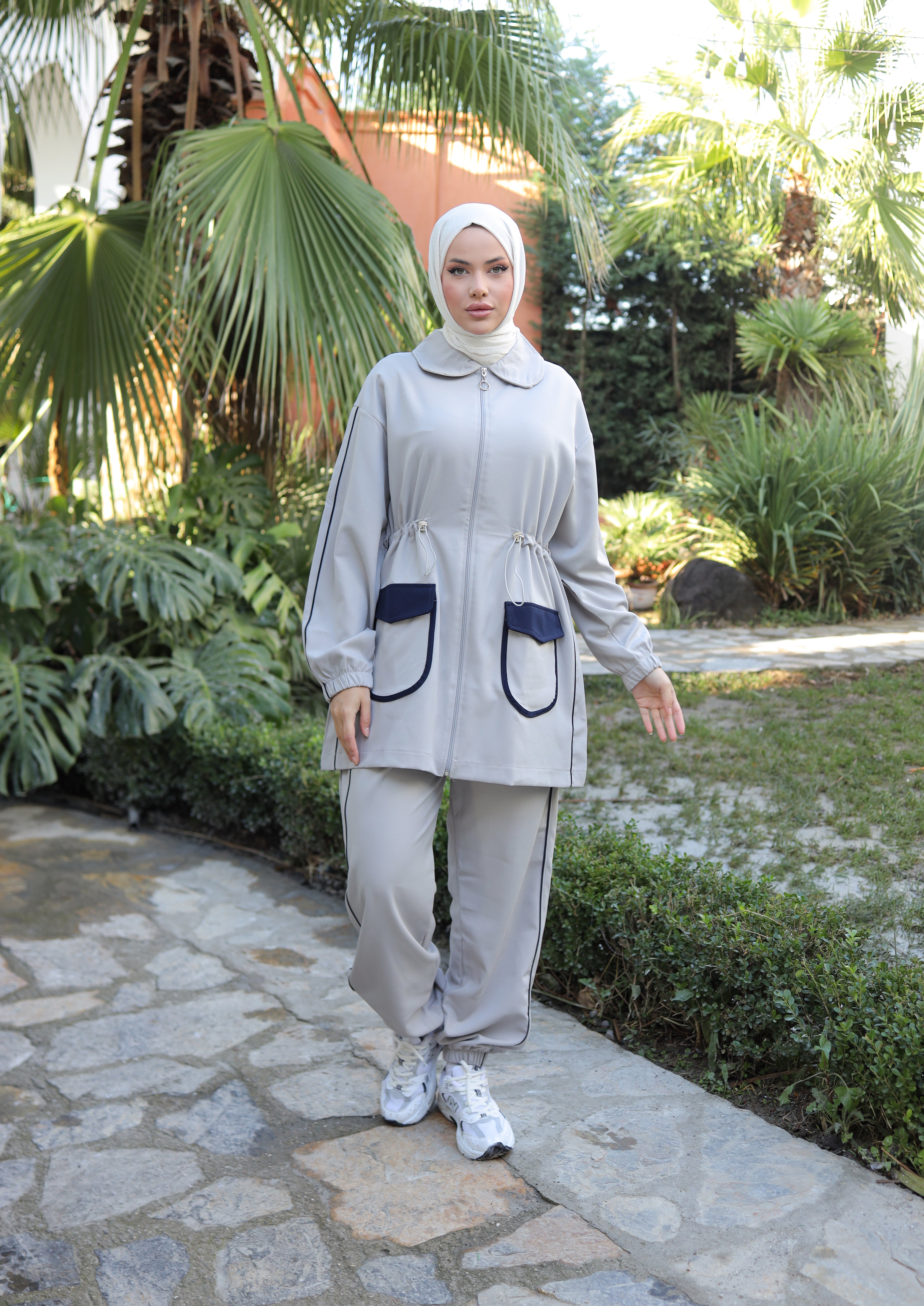 istanbul styles Sportswear Set for Muslim Women 2 Piece Tracksuit