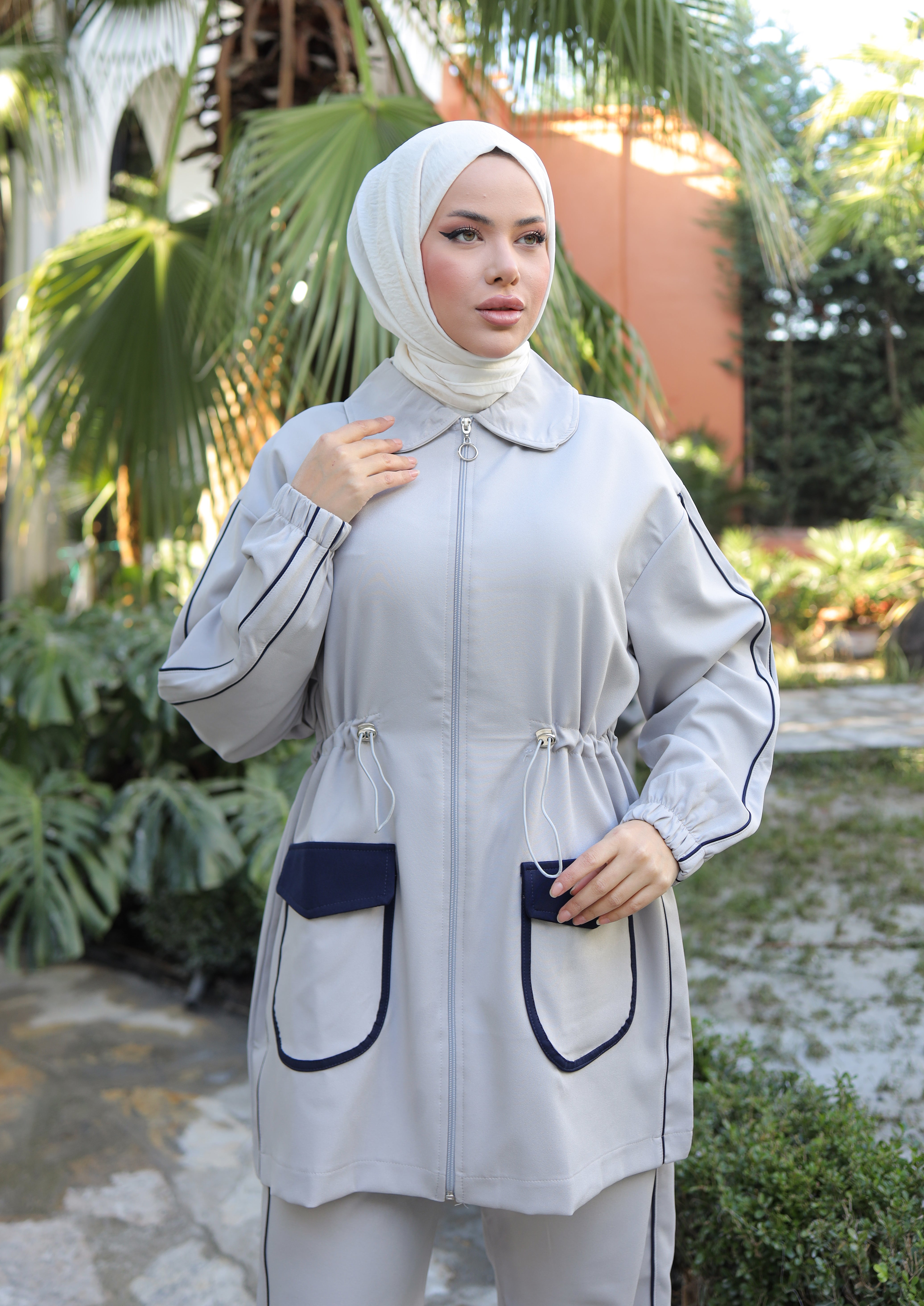 istanbul styles Sportswear Set for Muslim Women 2 Piece Tracksuit