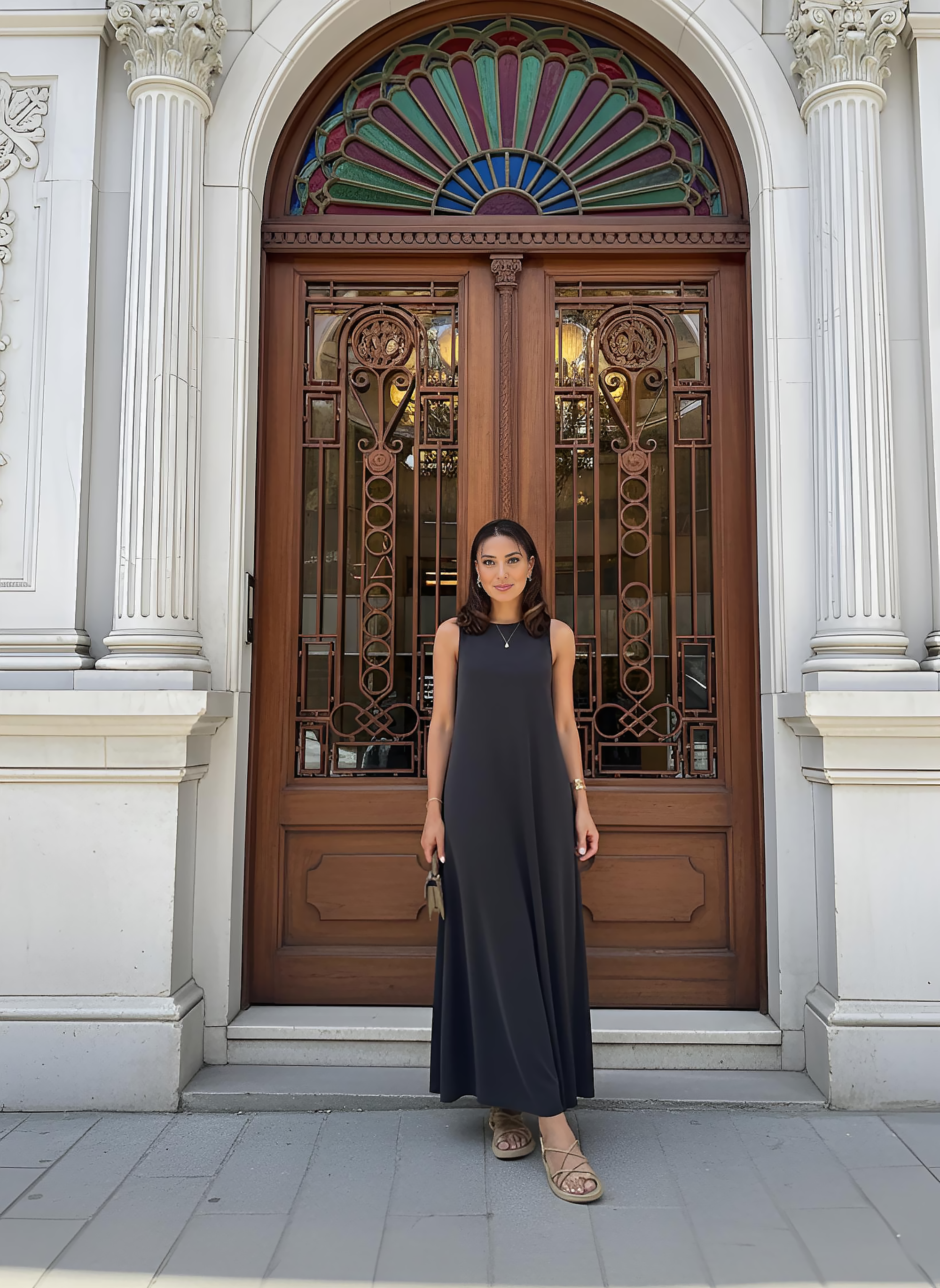 istanbul styles Women’s Sleeveless Maxi Dress