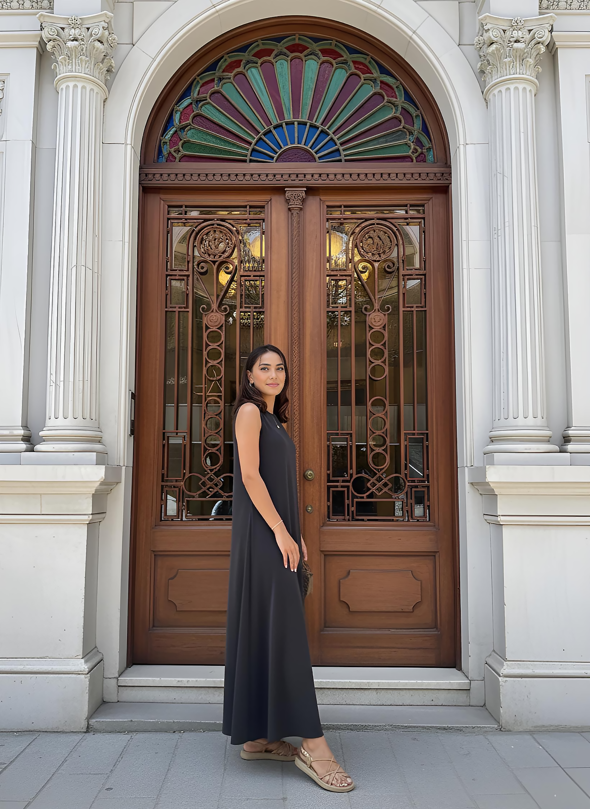 istanbul styles Women’s Sleeveless Maxi Dress