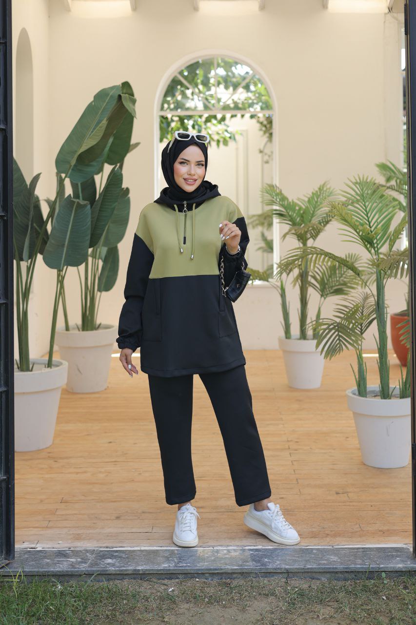 istanbul styles Sportswear Set for Muslim Women 2 Piece Tracksuit
