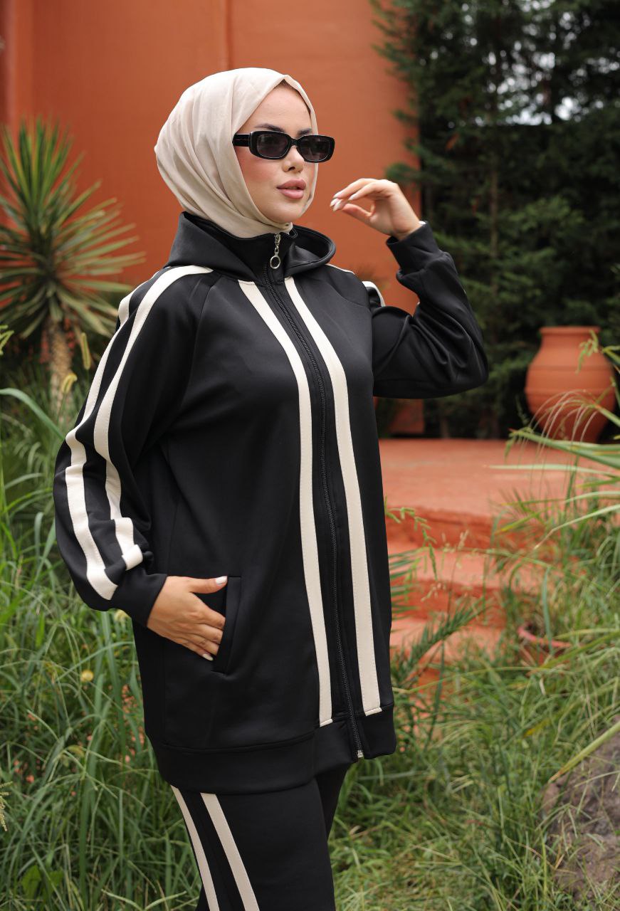 istanbul styles Outfit for Muslim Women 2 Piece Sportswear Set