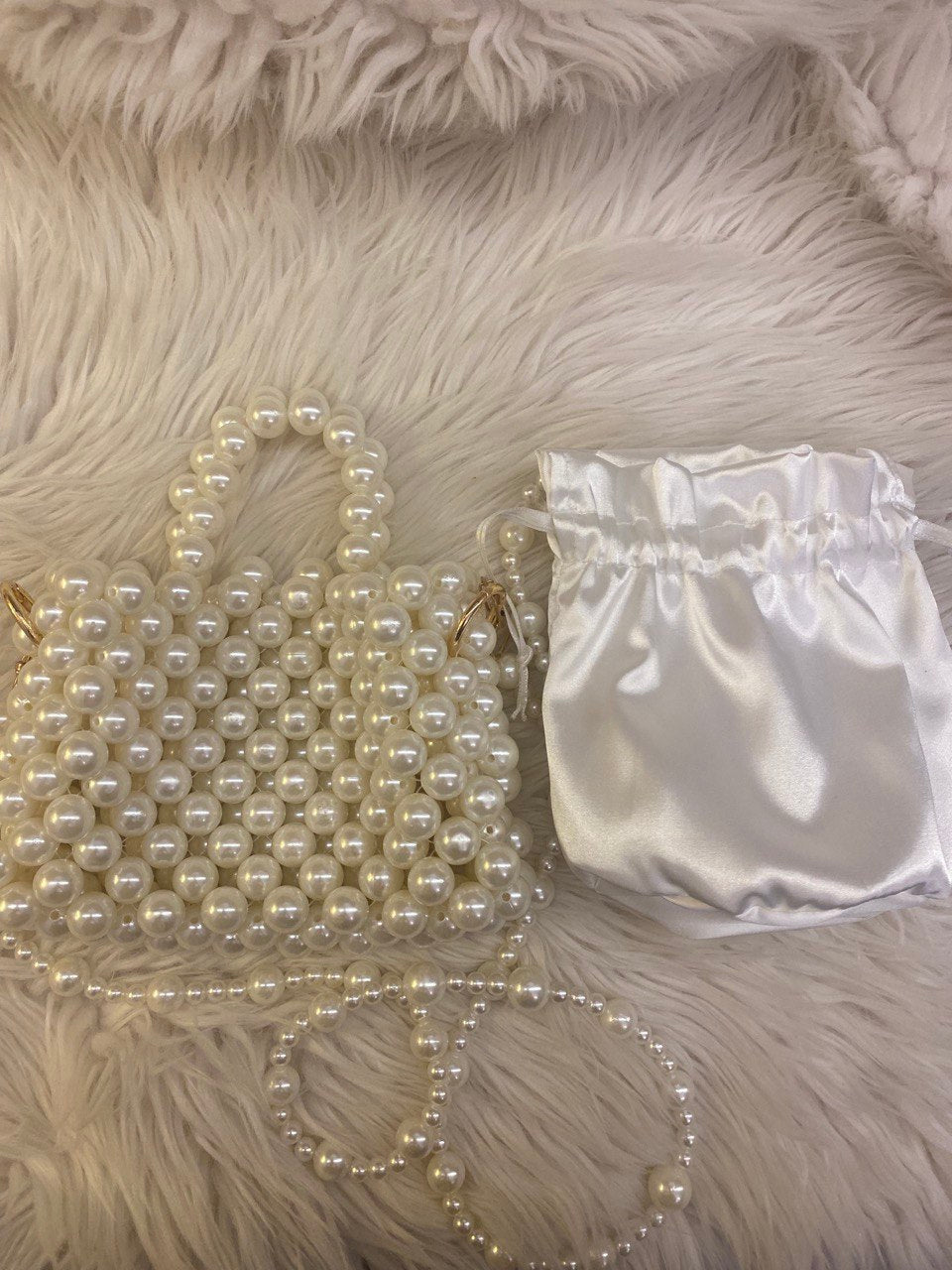 Pearl Bucket Bag