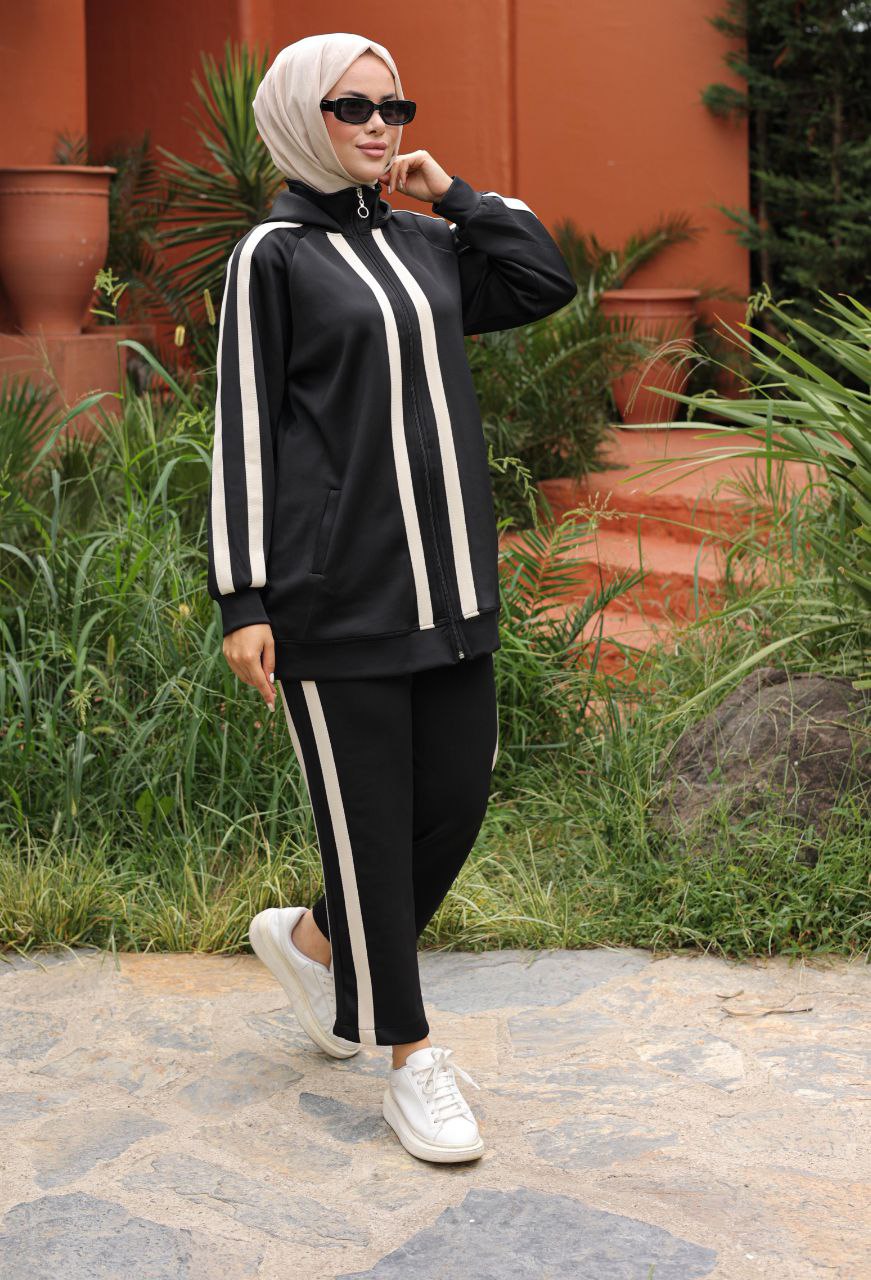 istanbul styles Outfit for Muslim Women 2 Piece Sportswear Set