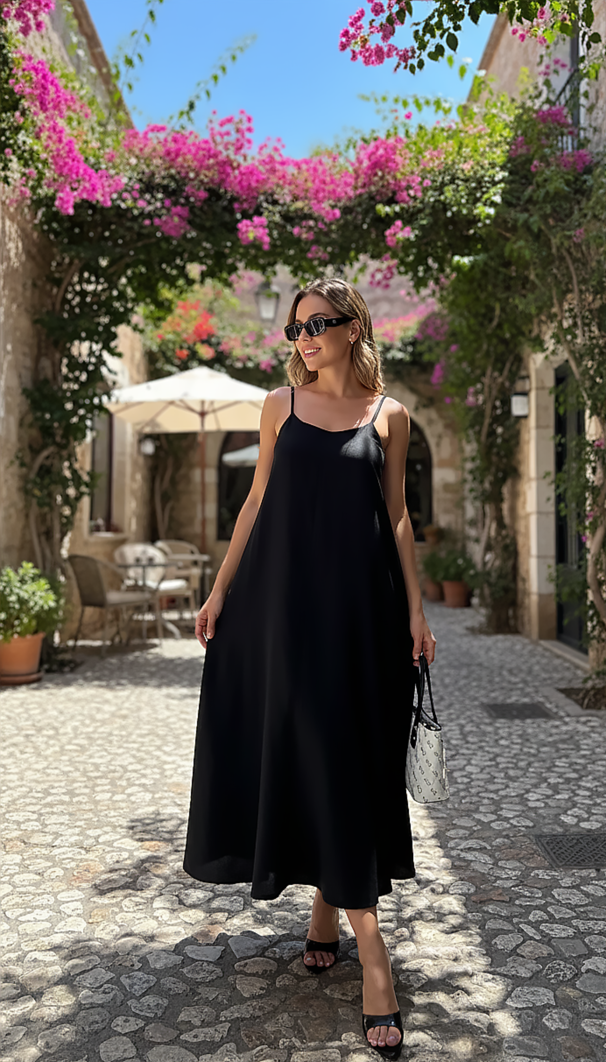 istanbul styles Women’s Summer Sleeveless Maxi Dress