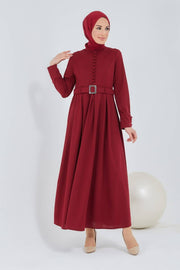 red islamic dress istanbulstyles