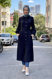 Tassel Detailed Dress Turkey Muslim Fashion Hijab Islam Women Clothing Dubai Istanbul MUH-462