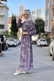 PURPLE islamic dress istanbulstyles