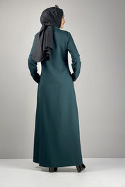 Bolero Look Abaya Dress Turkey Muslim Fashion Islam Clothing Dubai Istanbul Hijab Ramadan MUH-426