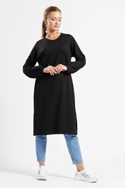 Women's Clothes Side Slit Tunic MUH