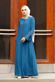 blue abaya istanbulstyles