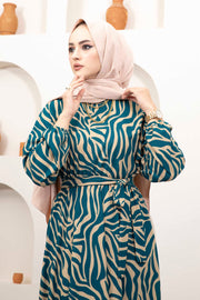 Bat Sleeve Dress Hijab Turkey Muslim Fashion Islam Clothing Dubai Istanbul Istanbulstyles MUH-395