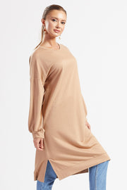 Women's Clothes Side Slit Tunic MUH