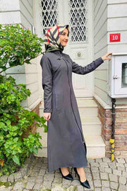 Bolero Look Abaya Dress Turkey Muslim Fashion Islam Clothing Dubai Istanbul Hijab Ramadan MUH-426